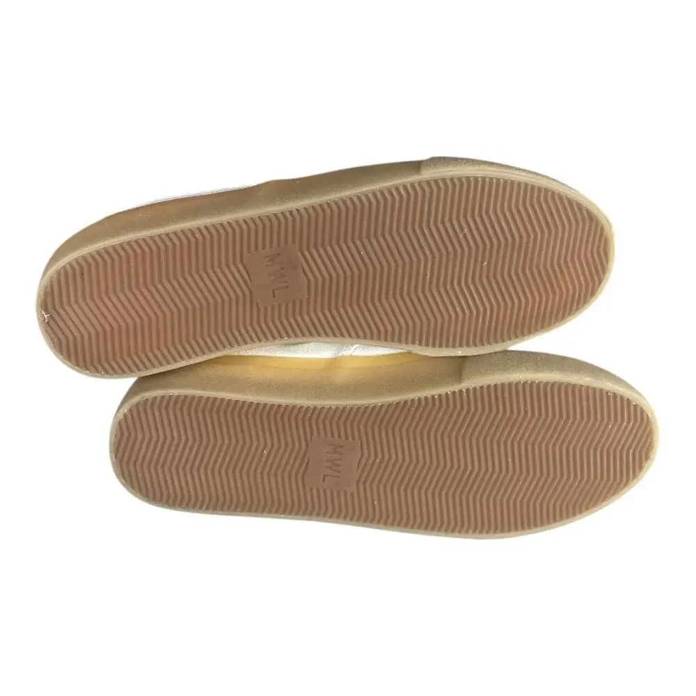 Madewell Unisex Sidewalk Slip On Sneakers In Recycled Canvas With Gum Bottoms